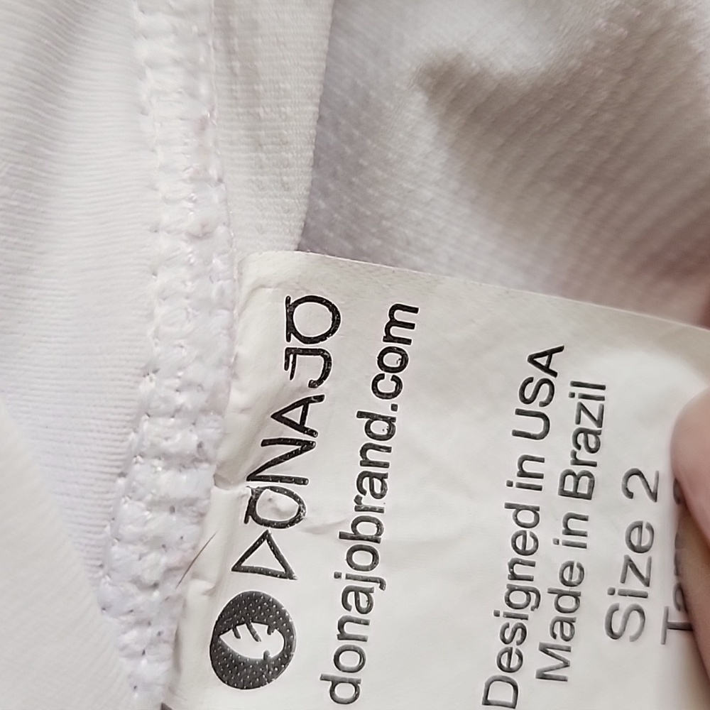 Chic White Skater Skort Donajo - Picture 5 of 5